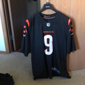 Joe Burrow Black Bengals Jersey